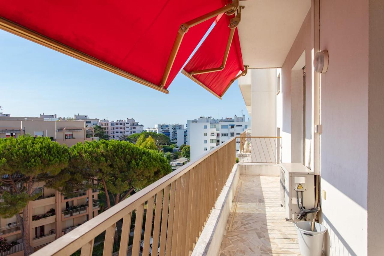 Magnífico apartamento con terraza y vistas al mar cerca de las playas y del Cagnes-sur-Mer Exterior foto